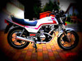 Honda CB 450 N 1984 3 motorbike A4 Photo Print