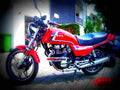 Honda CB 450 N 1986 3 motorbike A4 Photo Print