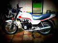 Honda CB 450 N 1986 5 motorbike A4 Photo Print