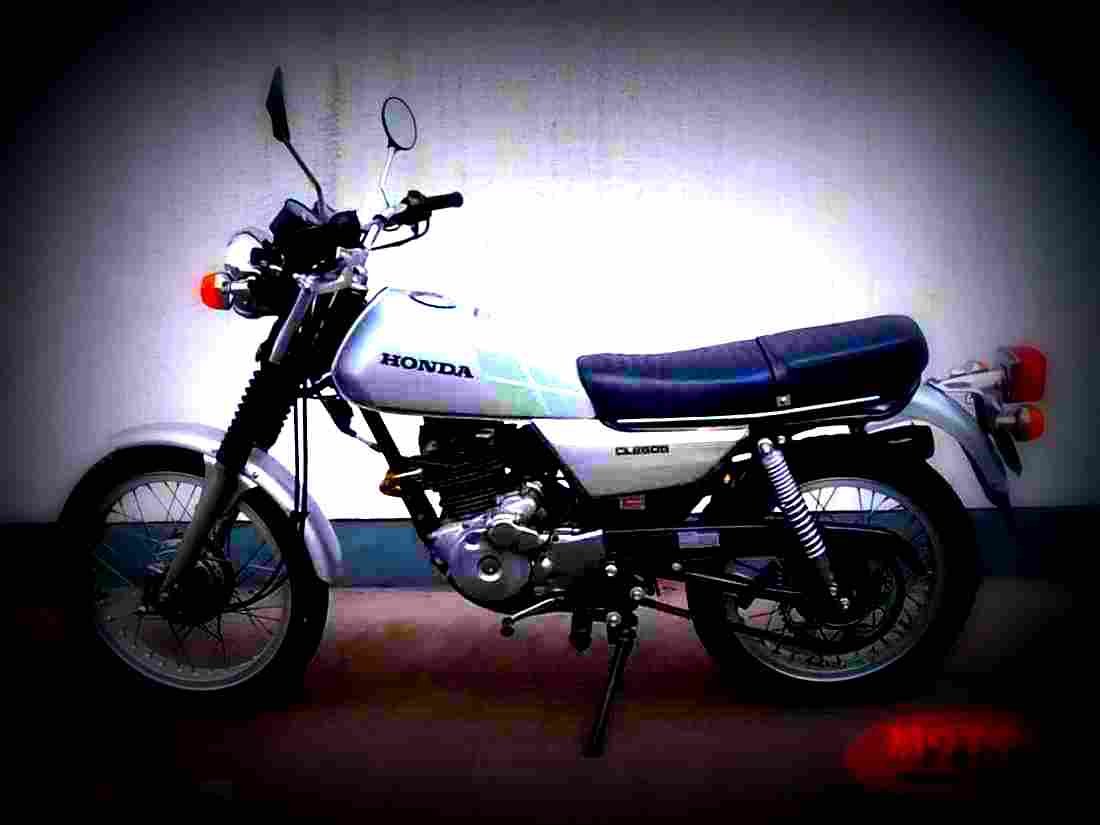 Honda CB 450 disc 1973 5 motorbike A4 Photo Print