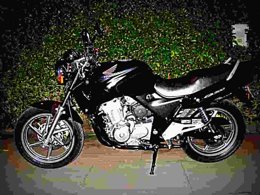Honda CB 500 2001 4 motorbike A4 Photo Print