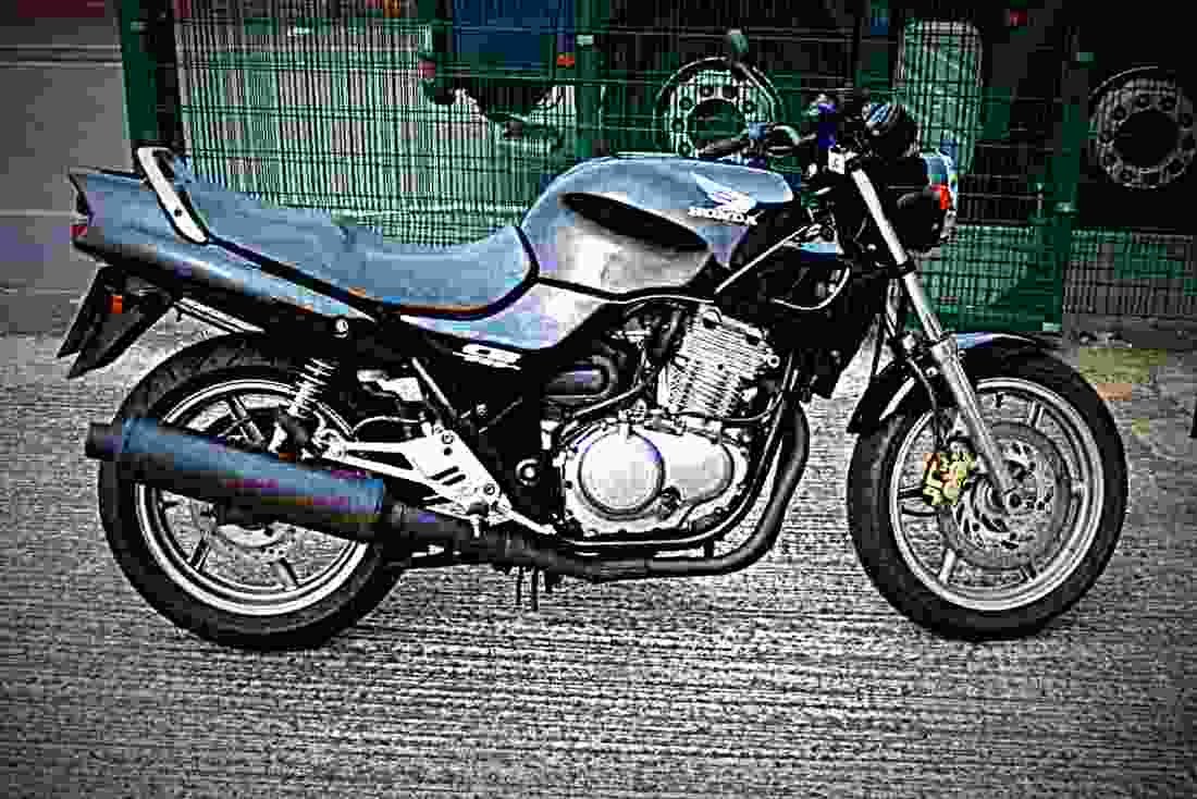 Honda CB 500 2002 2 motorbike A4 Photo Print