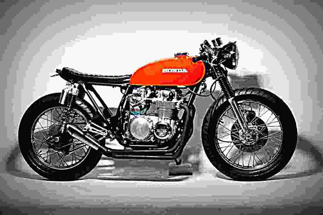 Honda CB 500 F 1972 4 motorbike A4 Photo Print