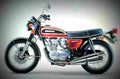 Honda CB 500 F 1972 6 motorbike A4 Photo Print