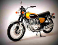 Honda CB 500 F 1976 1 motorbike A4 Photo Print