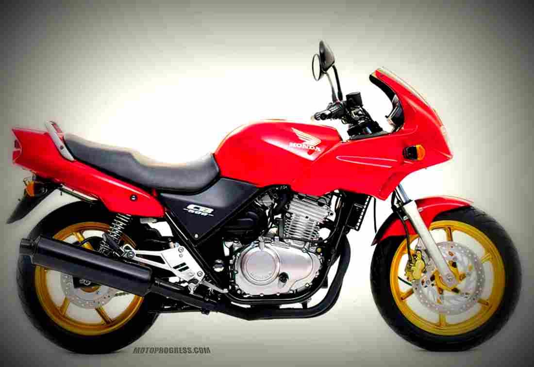 Honda CB 500 S 2003 1 motorbike A4 Photo Print