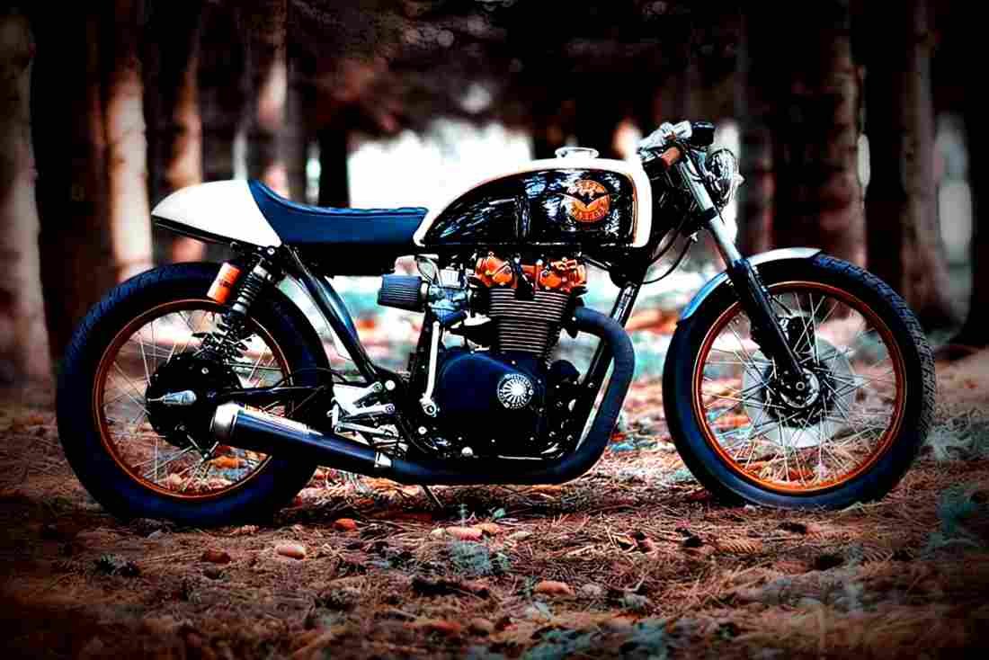 Honda CB 500 T 1975 2 motorbike A4 Photo Print