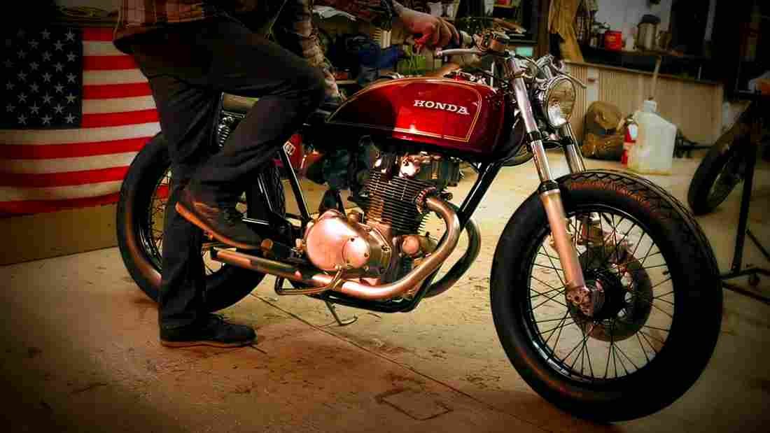 Honda CB 500 T 1976 4 motorbike A4 Photo Print