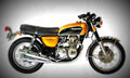 Honda CB 500 T 1977 5 motorbike A4 Photo Print