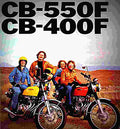 Honda CB 550 F 1 1976 2 motorbike A4 Photo Print