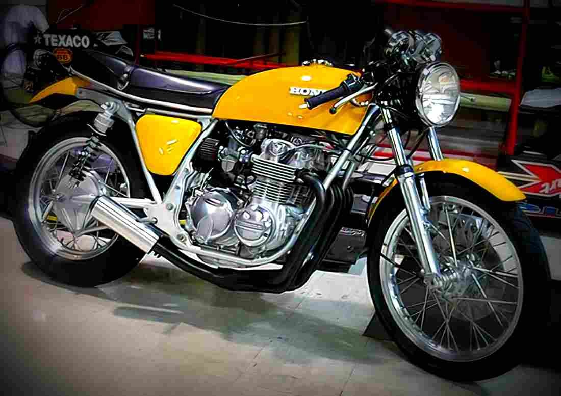 Honda CB 550 SS 1975 2 motorbike A4 Photo Print