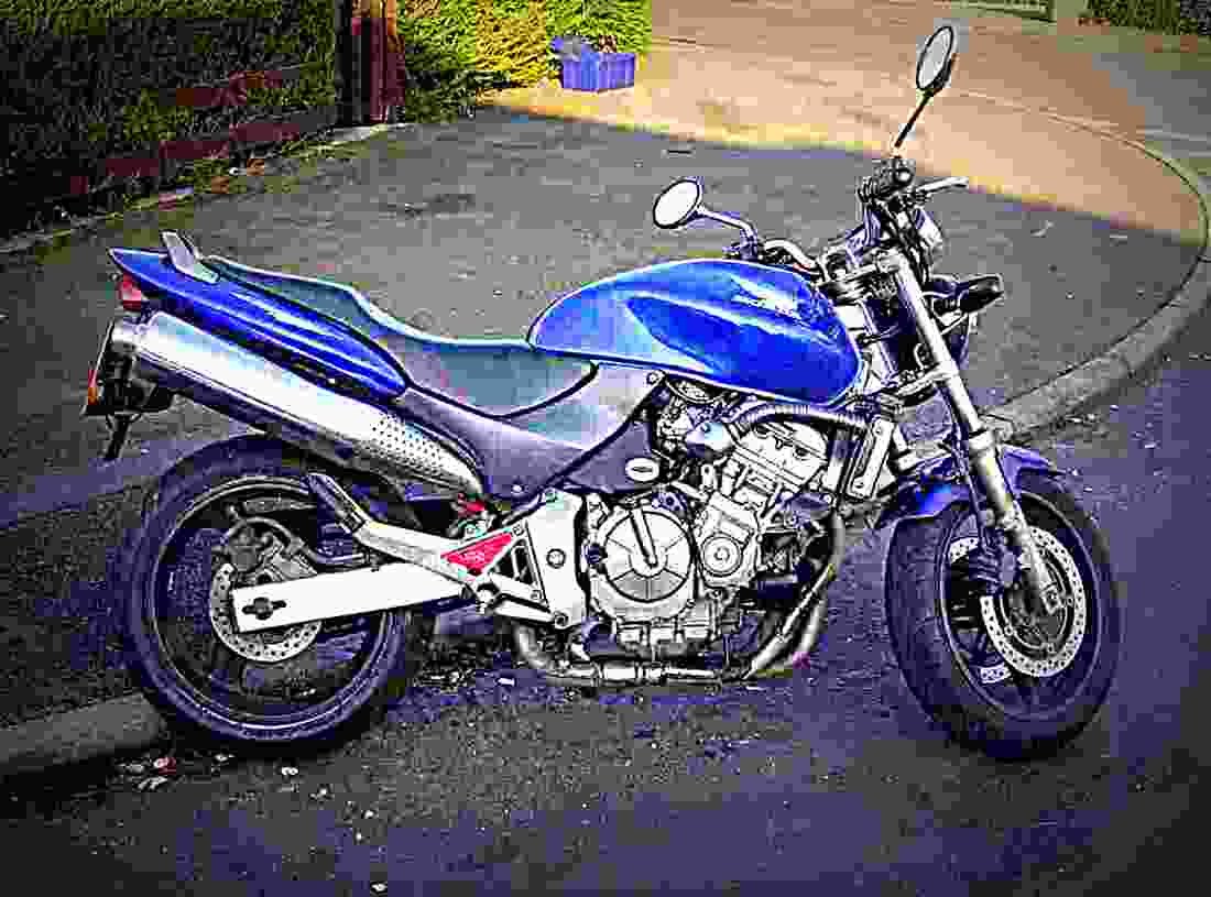 Honda CB 600 F Hornet 2000 3 motorbike A4 Photo Print