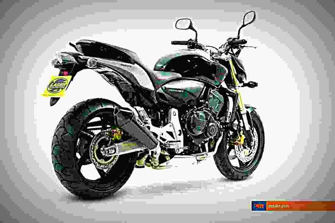 Honda CB 600 F Hornet 2009 1 motorbike A4 Photo Print