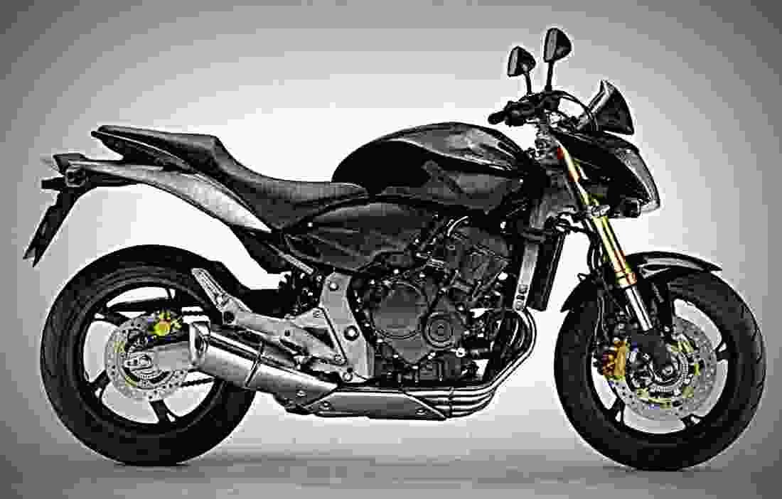 Honda CB 600 F Hornet 2009 2 motorbike A4 Photo Print