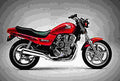 Honda CB 600 S Hornet 2000 6 motorbike A4 Photo Print