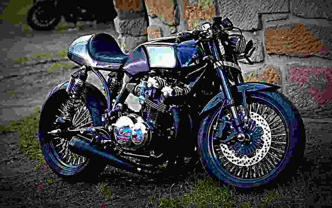 Honda CB 650 1981 3 motorbike A4 Photo Print