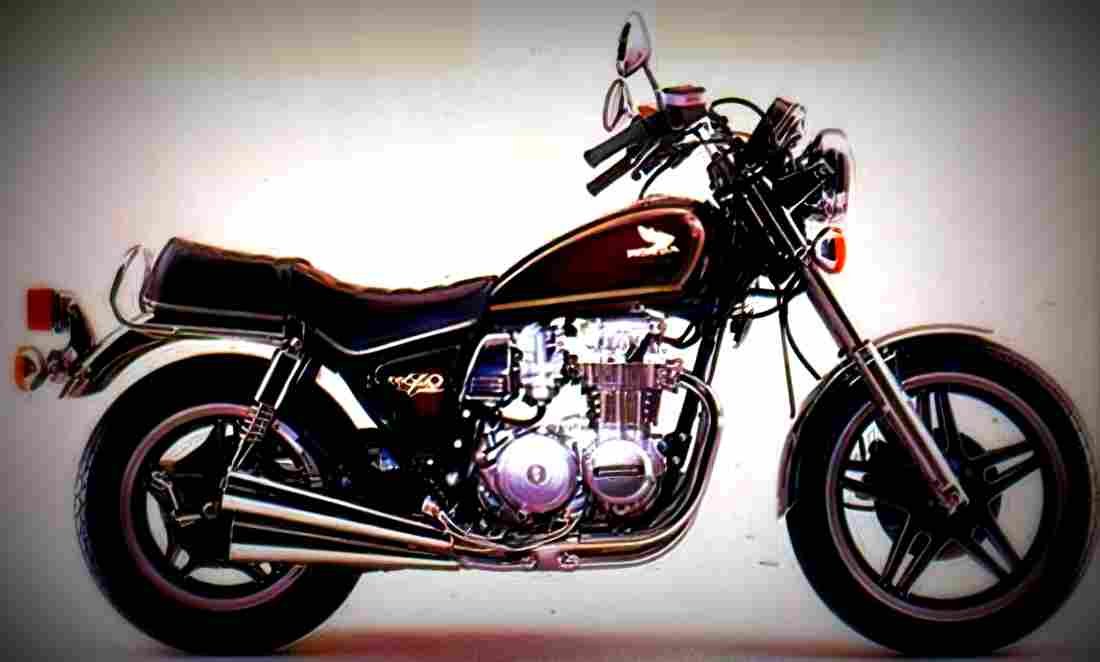 Honda CB 650 C (reduced effect) 1980 2 motorbike A4 Photo Print