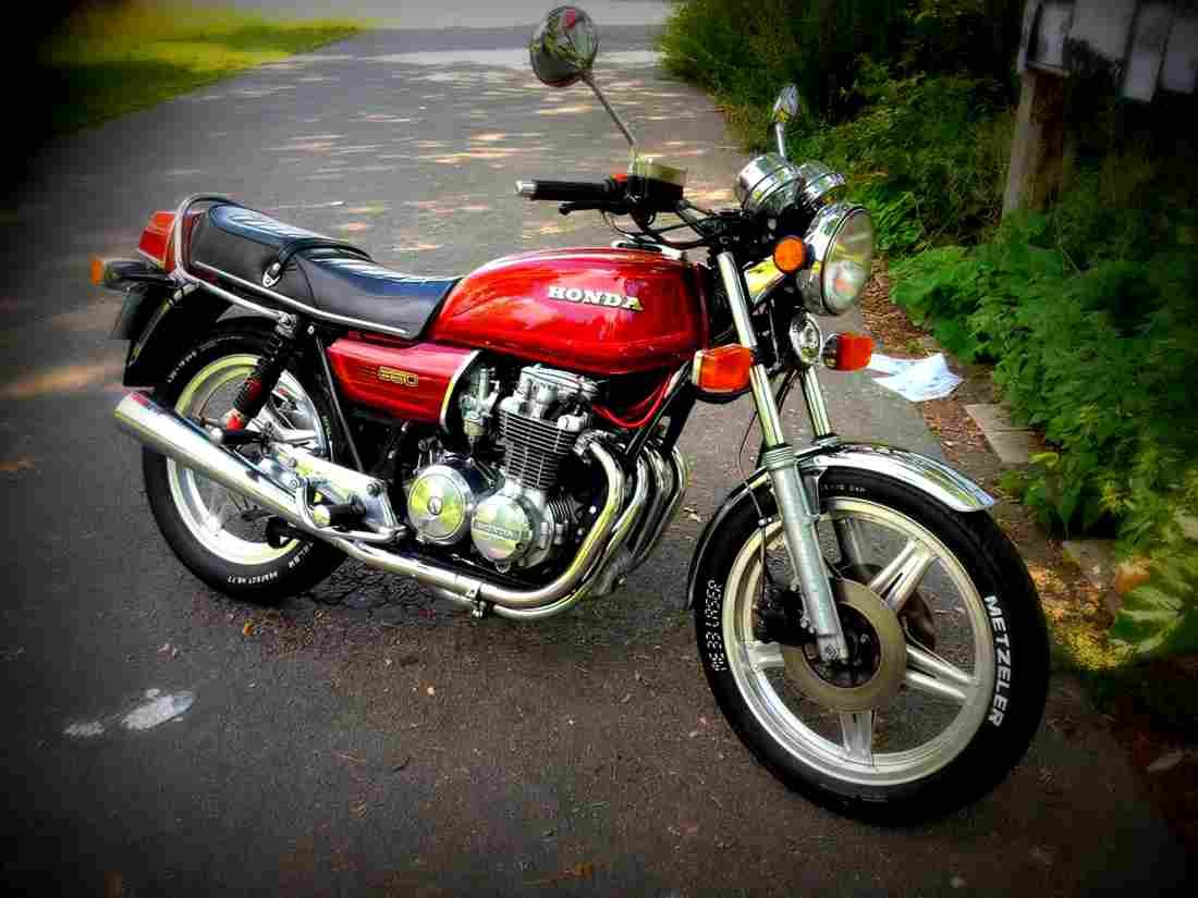 Honda CB 650 RC 1982 5 motorbike A4 Photo Print