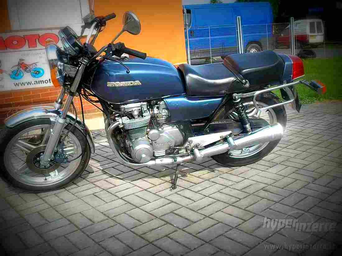 Honda CB 650 RC (reduced effect) 1982 4 motorbike A4 Photo Print