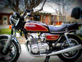 Honda CB 650 (reduced effect) 1980 6 motorbike A4 Photo Print