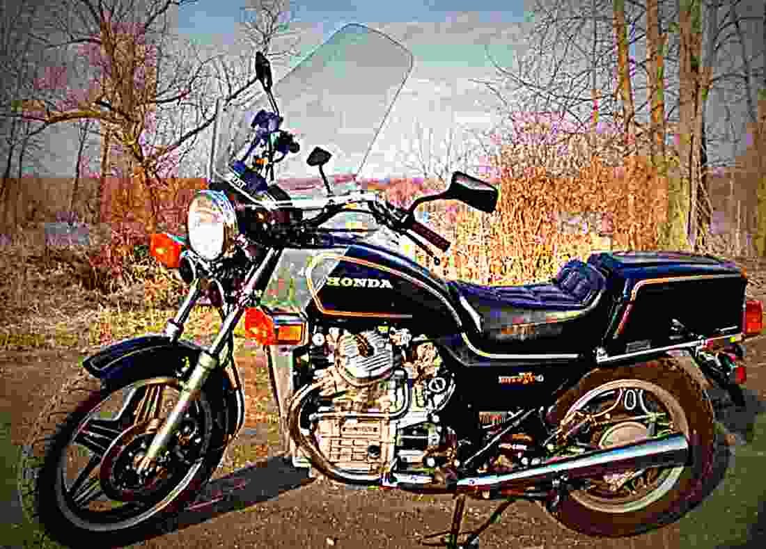 Honda CB 650 (reduced effect) 1981 6 motorbike A4 Photo Print