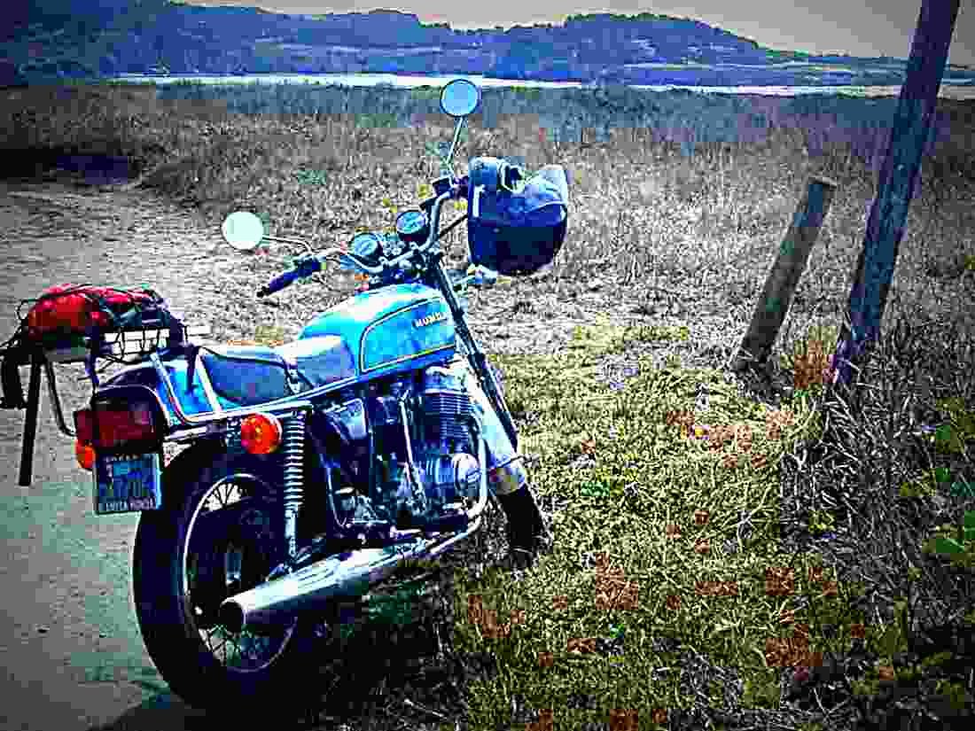 Honda CB 750 F 1 1975 3 motorbike A4 Photo Print