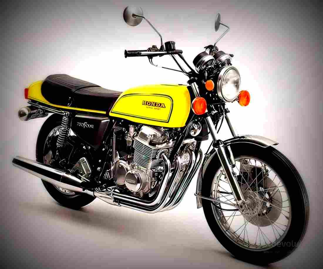 Honda CB 750 F 1 1977 5 motorbike A4 Photo Print