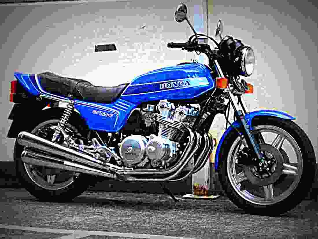 Honda CB 750 F 1970 3 motorbike A4 Photo Print