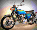 Honda CB 750 F 1972 1 motorbike A4 Photo Print