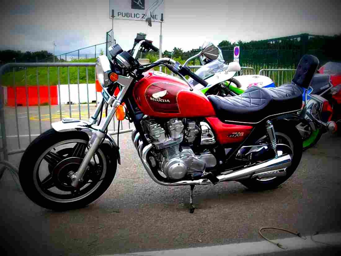 Honda CB 750 F 1983 3 motorbike A4 Photo Print