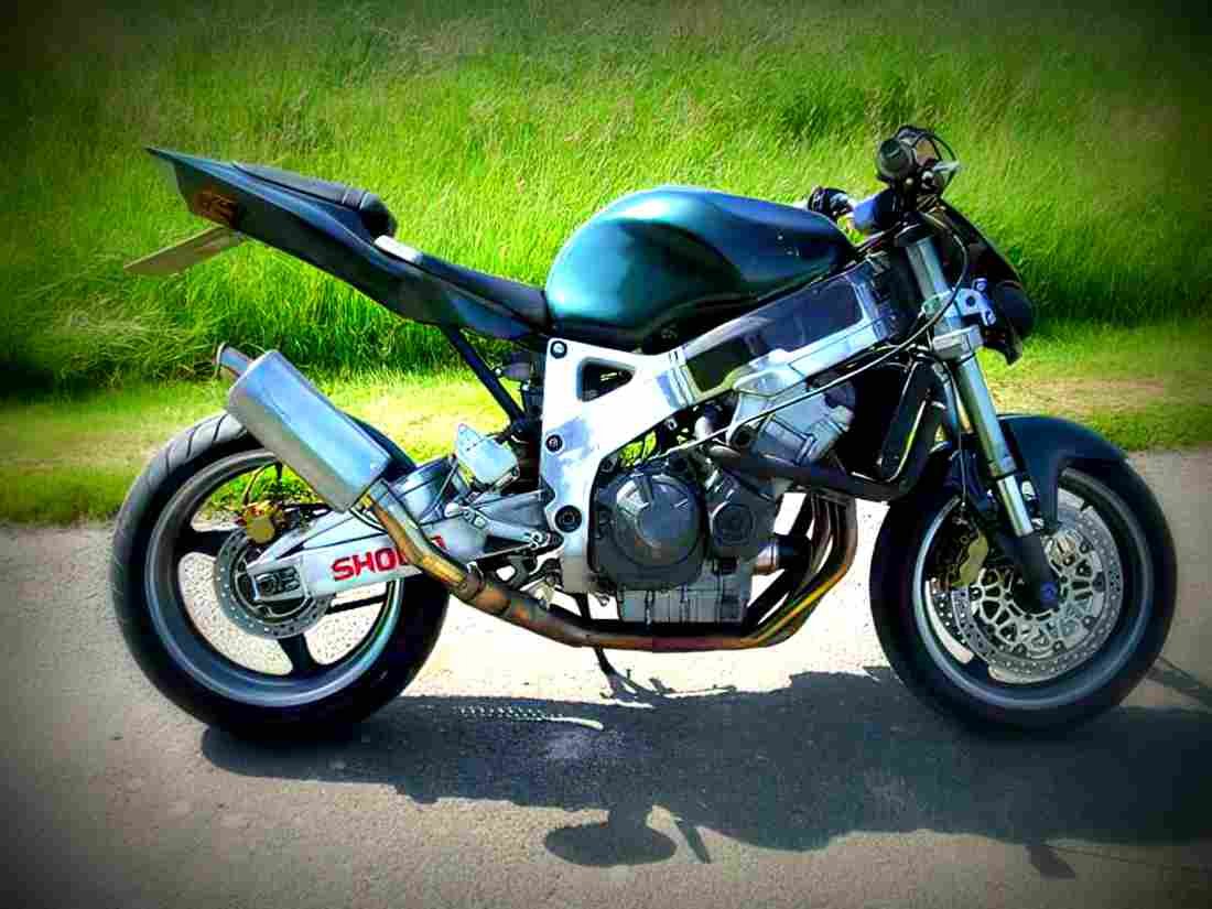 Honda CB 750 F2 1994 3 motorbike A4 Photo Print