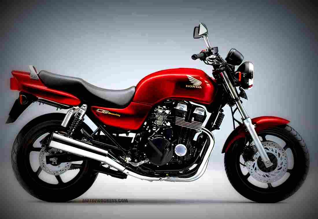 Honda CB 750 Seven Fifty 1997 6 motorbike A4 Photo Print