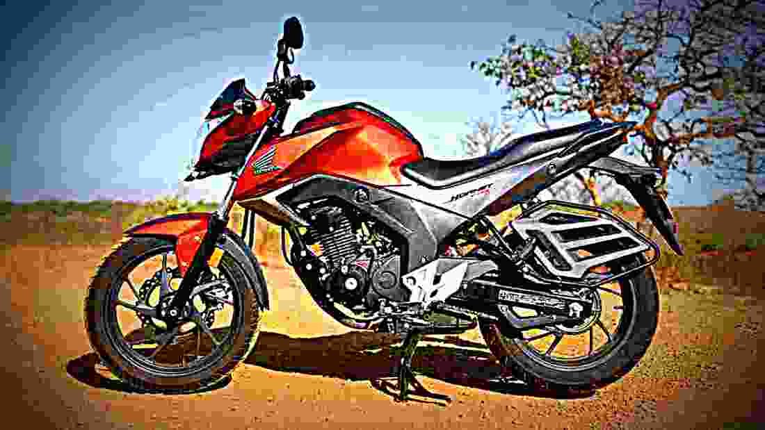 Honda CB Hornet 160R 2018 2 motorbike A4 Photo Print