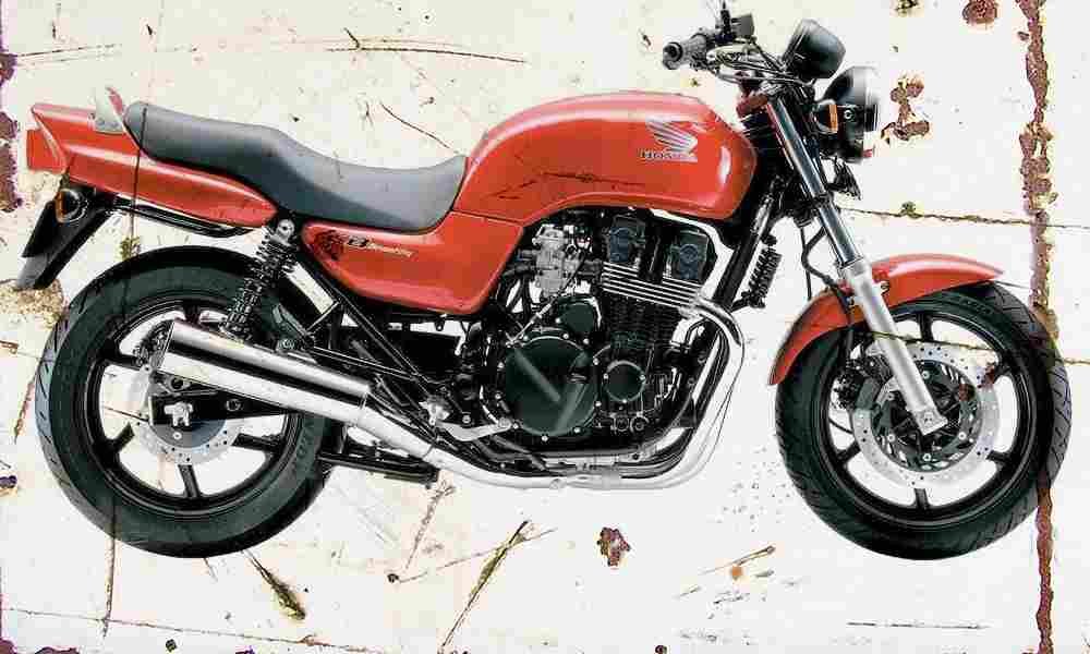 Honda CB SevenFifty 2002 Aged Vintage A4 Photo Print
