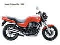 Honda CB SevenFifty 2002 motorbike A4 Photo Print