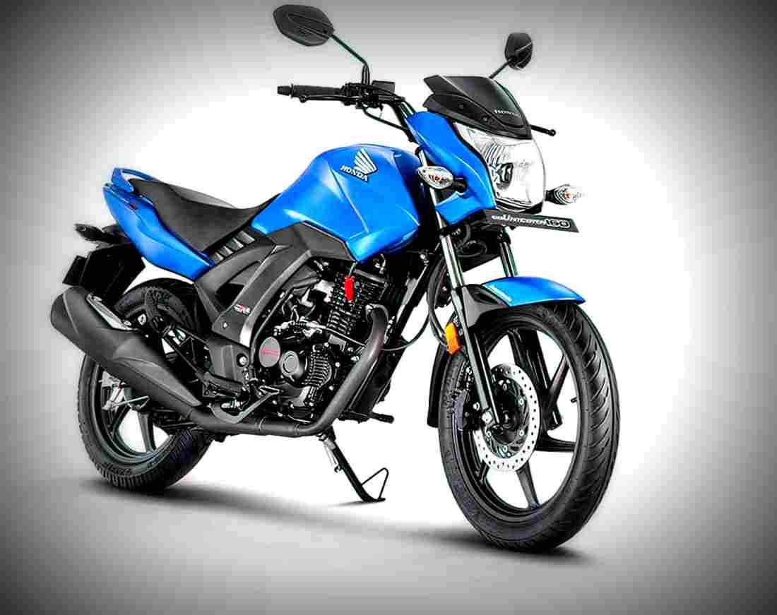 Honda CB Unicorn 160 2017 3 motorbike A4 Photo Print