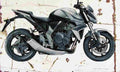 Honda CB1000R 2008 Aged Vintage A4 Photo Print
