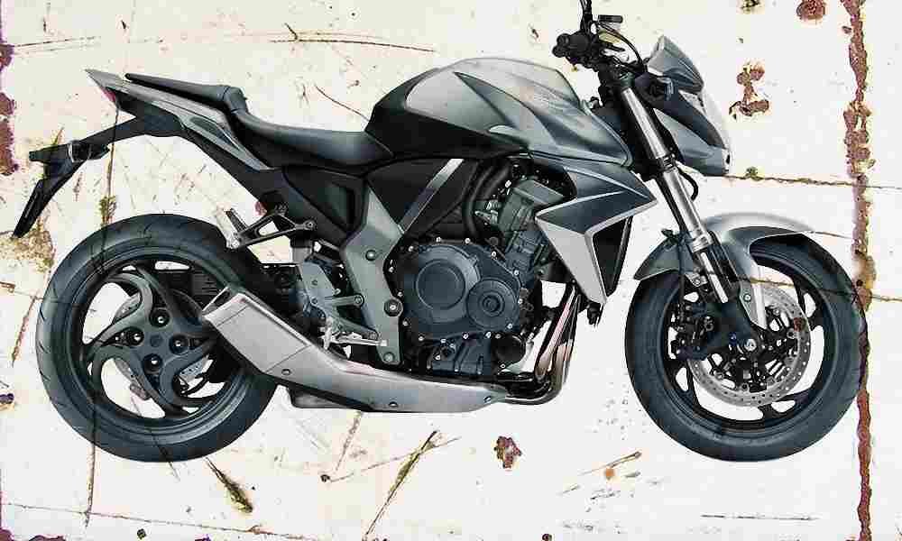 Honda CB1000R 2008 Aged Vintage A4 Photo Print