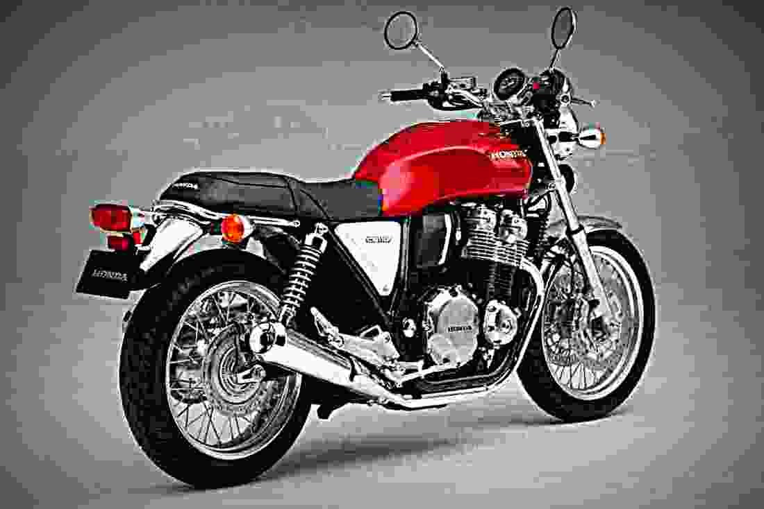Honda CB1100 2017 2 motorbike A4 Photo Print