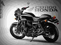 Honda CB1100 DLX 2017 2 motorbike A4 Photo Print