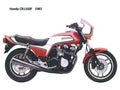 Honda CB1100F 1983 motorbike A4 Photo Print