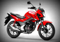 Honda CB125F 2017 1 motorbike A4 Photo Print