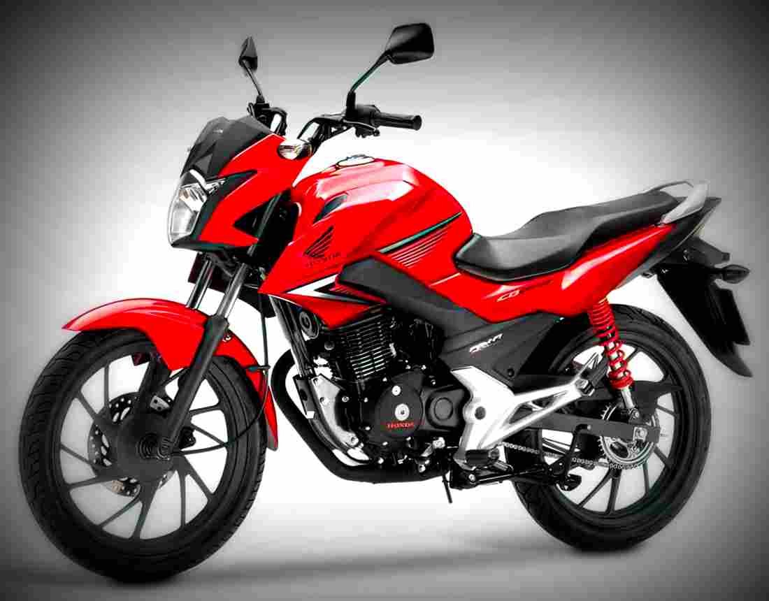 Honda CB125F 2018 2 motorbike A4 Photo Print