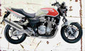 Honda CB1300 2003 Aged Vintage A4 Photo Print