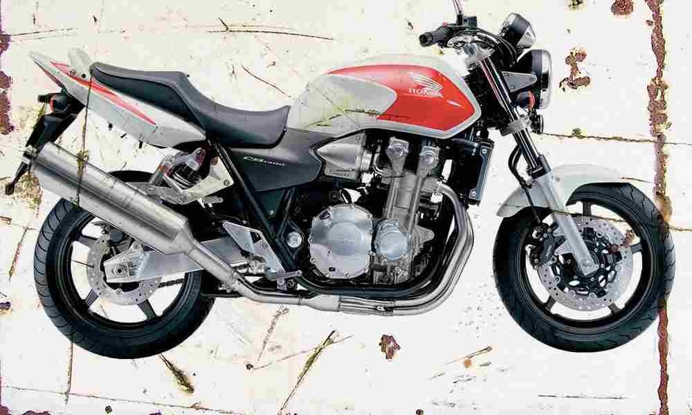 Honda CB1300 2003 Aged Vintage A4 Photo Print