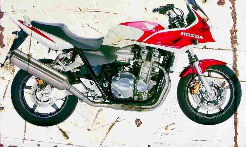 Honda CB1300S 2005 Aged Vintage A4 Photo Print