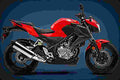 Honda CB300F 2017 3 motorbike A4 Photo Print