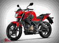 Honda CB300F ABS 2017 2 motorbike A4 Photo Print
