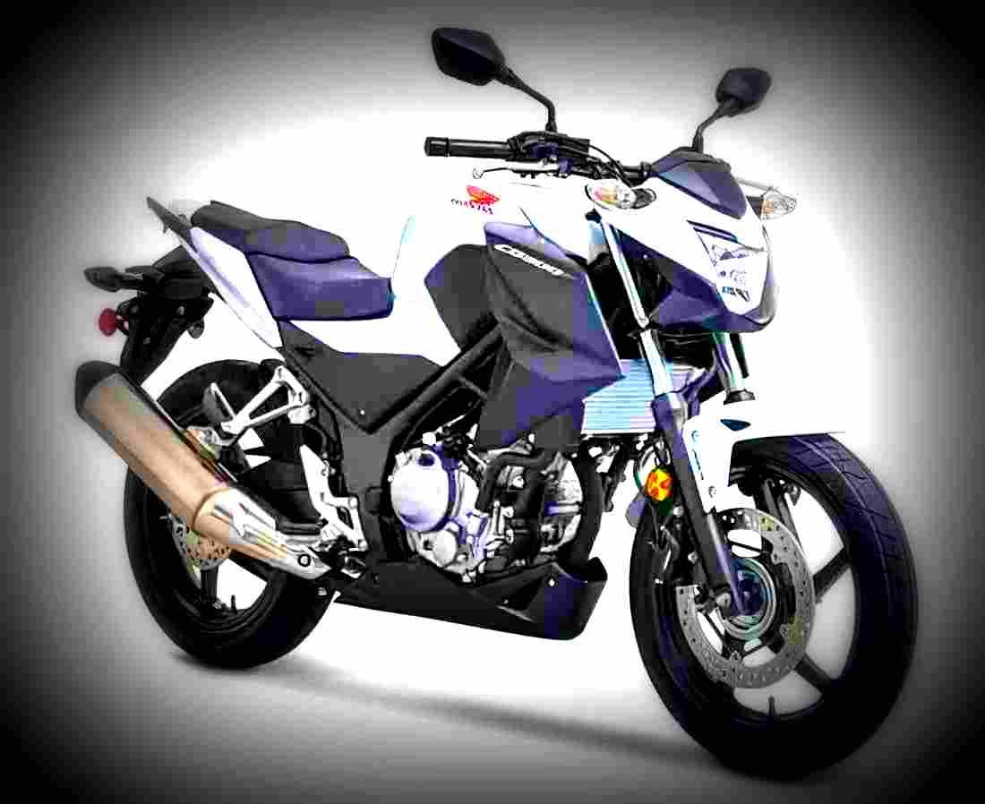 Honda CB300F ABS 2018 1 motorbike A4 Photo Print