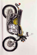 Honda CB500 Four 1971 Aged Vintage Retro A4 Photo Print